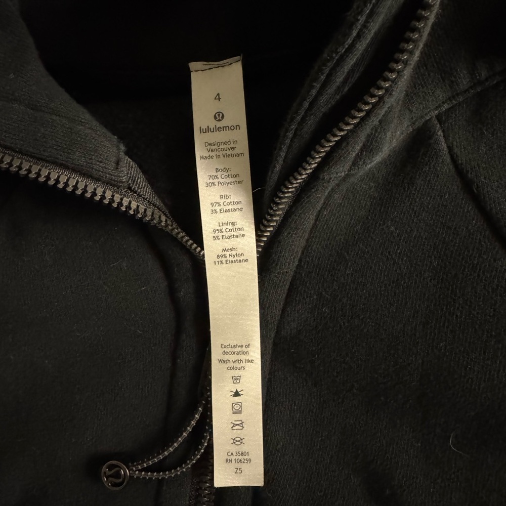 lululemon athletica Black Jacket